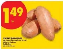 No Frills sweet potatoes offer