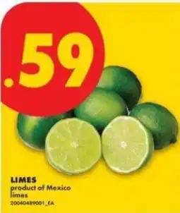 No Frills Limes offer