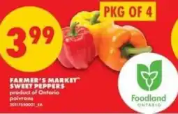No Frills Farmer's Market sweet peppers offer