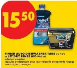 No Frills Finish auto dishwasher tabs offer