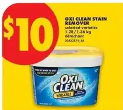 No Frills Oxi Clean stain remover offer