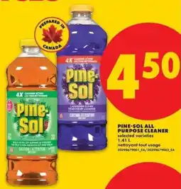 No Frills Pine-Sol all purpose cleaner offer