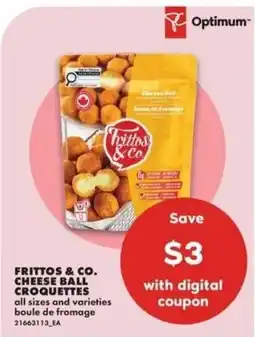 No Frills Frittos & Co. cheese ball croquettes offer