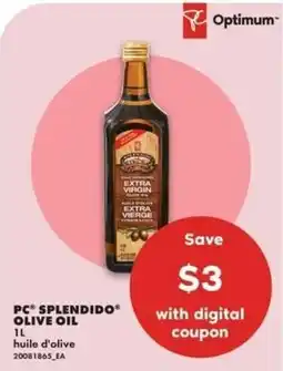 No Frills pc splendido olive oil offer