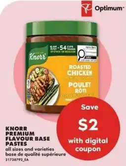 No Frills Knorr premium flavour base pastes offer