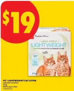 No Frills PC lightweight cat litter offer