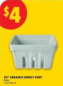 No Frills pc ceramic berry pint offer