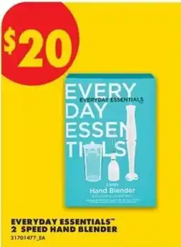 No Frills Everyday Essentials 2 speed hand blender offer