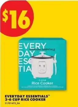 No Frills Everyday Essentials 3-6 cup rice cooker offer