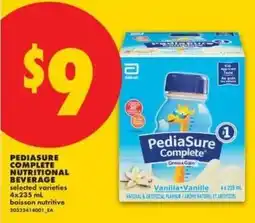 No Frills PediaSure Complete Nutritional Beverage offer