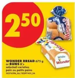 No Frills Wonder bread offer