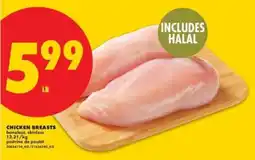 No Frills Chicken breasts boneless skinless offer