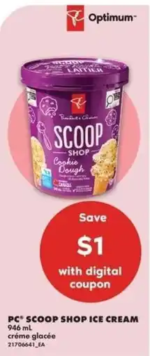 No Frills PC scoop shop ice cream offer