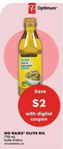 No Frills No Name olive oil offer