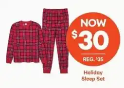 No Frills Holiday Sleep Set offer