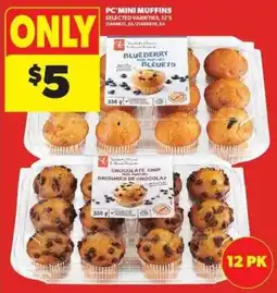 Real Canadian Superstore PC mini muffins offer