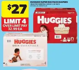 Real Canadian Superstore Huggies diapers offer