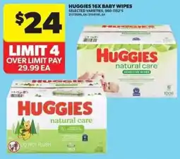 Real Canadian Superstore Huggies 16x baby wipes offer