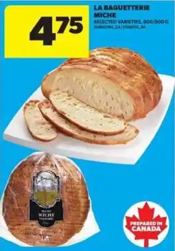 Real Canadian Superstore La Baguetterie miche offer