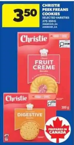 Real Canadian Superstore Christie cookies selected varieties offer