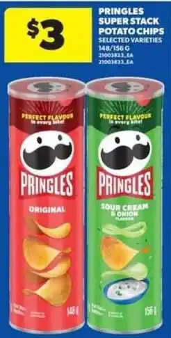 Real Canadian Superstore Pringles super stack potato chips offer