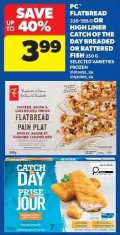 Real Canadian Superstore PC flatbread offer