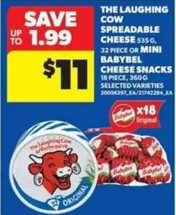 Real Canadian Superstore The Laughing Cow spreadable cheese offer