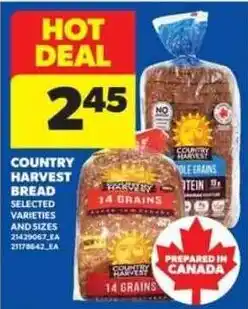 Real Canadian Superstore Country Harvest Bread offer