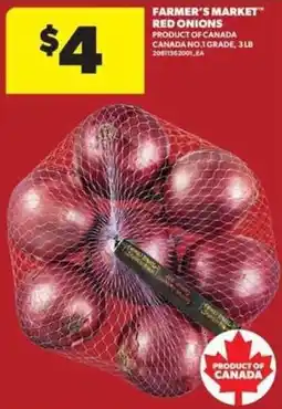 Real Canadian Superstore Farmer's Market red onions offer