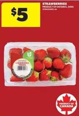 Real Canadian Superstore Strawberries offer