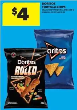 Real Canadian Superstore Doritos tortilla chips offer