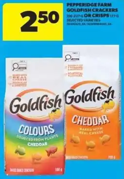 Real Canadian Superstore Pepperidge Farm Goldfish Crackers offer