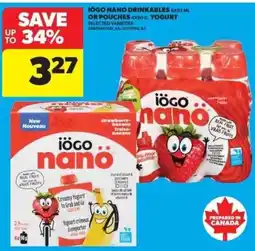 Real Canadian Superstore iogo nano drinkables offer