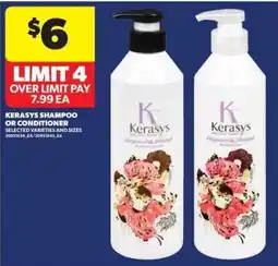 Real Canadian Superstore Kerasys shampoo or conditioner offer