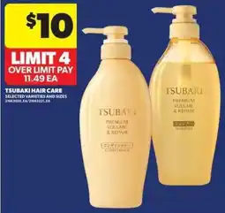 Real Canadian Superstore Tsubaki hair care offer