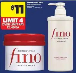 Real Canadian Superstore Fino hair care offer