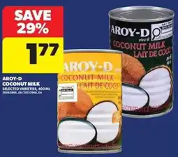Real Canadian Superstore Aroy-d coconut milk offer