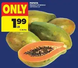 Real Canadian Superstore Papaya offer