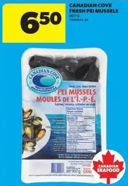 Real Canadian Superstore Canadian Cove fresh pei mussels offer