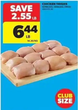 Real Canadian Superstore Chicken Thighs offer
