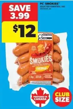 Real Canadian Superstore PC Smokies offer