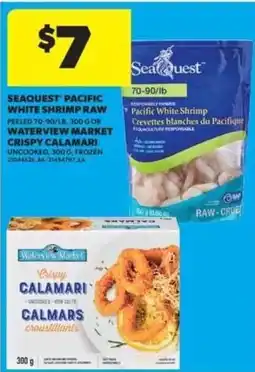 Real Canadian Superstore Seaquest pacific white shrimp raw offer