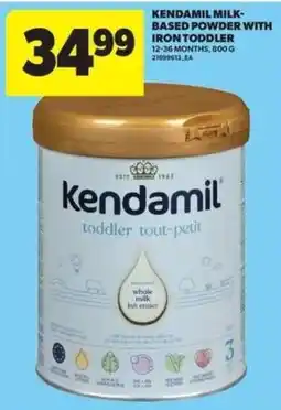 Real Canadian Superstore Kendamil toddler tout-petit offer