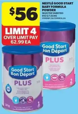 Real Canadian Superstore Nestle good start baby formula powder offer