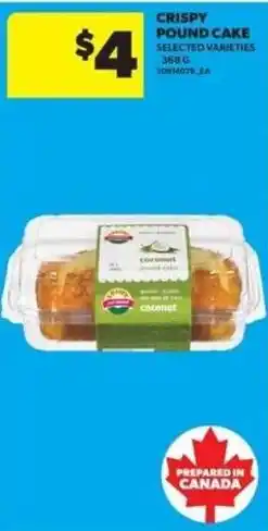 Real Canadian Superstore Crispy Pound Cake offer