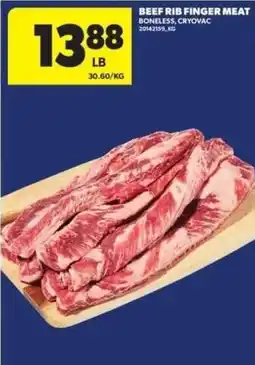 Real Canadian Superstore Beef rib finger meat offer