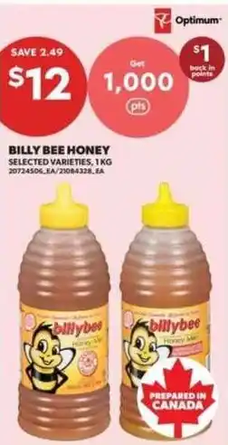 Real Canadian Superstore Billy bee honey offer