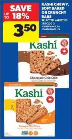 Real Canadian Superstore Kashi chewy soft baked or crunchy bars offer