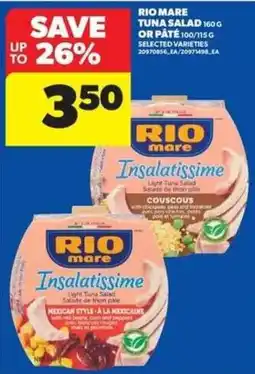 Real Canadian Superstore Rio mare insalatissime offer
