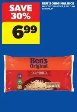 Real Canadian Superstore Ben's Original rice offer